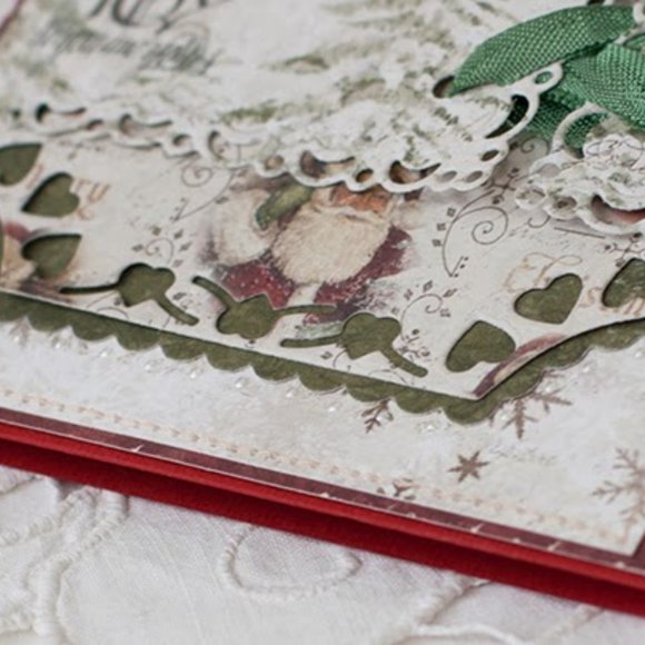 Lot of 2 Cheery Lynn stacker 3-pc frames dies (heart coved RECTANGLE,heart OVAL) - Picture 4 of 6